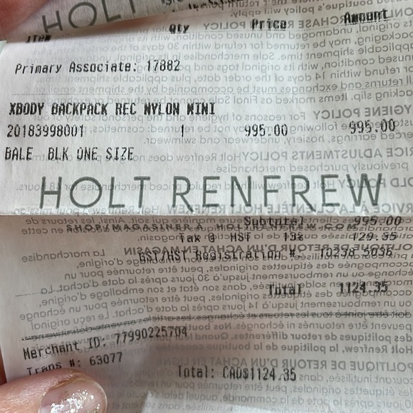 Balenciaga mini nylon backpack 🎒crossbody bag - Picture 6 of 12